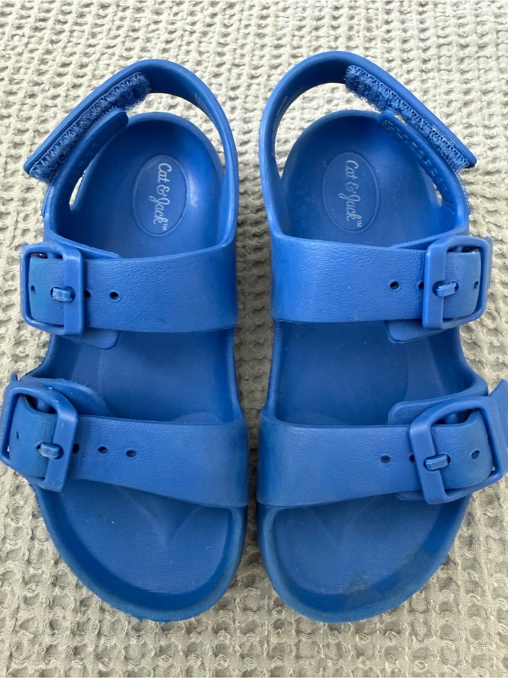 Cat & Jack Royal Blue Adjustable Kids Sandals